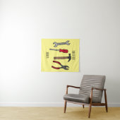 Cartoon-Abbildung Wandteppich (Beispiel (Horizontal))