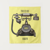 Cartoon-Abbildung Wandteppich (Vorderseite)