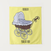 Cartoon-Abbildung Wandteppich (Vorderseite)