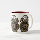 Cartoon-Abbildung Zweifarbige Tasse (VorderseiteRechts)