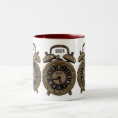 Cartoon-Abbildung Zweifarbige Tasse (Mittel)