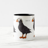 Cartoon-Abbildung Zweifarbige Tasse (Mittel)