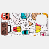 Cartoon Abstrakt Art Case-Mate iPhone Hülle (Rückseite (Horizontal))