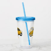 Cartoon Acryltrinkbecher (Links)