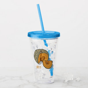 Cartoon Acryltrinkbecher
