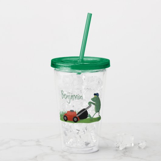Cartoon Acryltrinkbecher (Rückseite Ice)