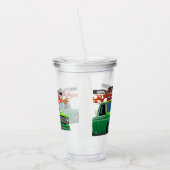 Cartoon Acryltrinkbecher (Links)