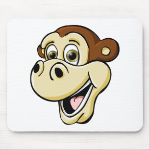 Cartoon-Affe Mousepad