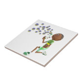 Cartoon-afrikanischer amerikanischer fliese (Seite)