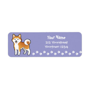Cartoon Akita Inu/Shiba Inu