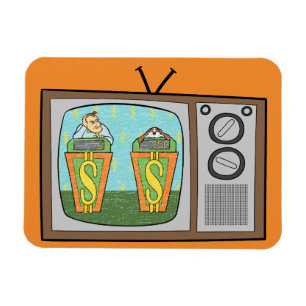 Cartoon "Albern Game Show Pals" Magnet