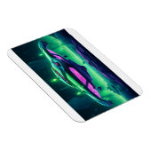 Cartoon Alien Raumfahrt Magnet (Rechte Seite)