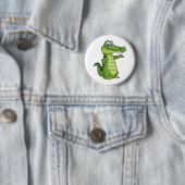 Cartoon Alligator Background Button (Beispiel)