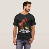 Cartoon-Ameisenpferd T-Shirt (Vorne ganz)