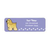 Cartoon American Cocker Spaniel (Vorne)