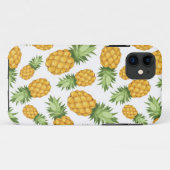 Cartoon-Ananas-Muster Case-Mate iPhone Hülle (Rückseite (Horizontal))