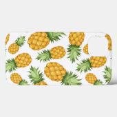 Cartoon Ananas-Muster Case-Mate iPhone Hülle (Rückseite (Horizontal))
