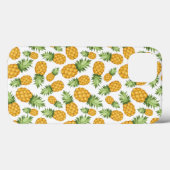 Cartoon Ananas-Muster Case-Mate iPhone Hülle (Rückseite (Horizontal))