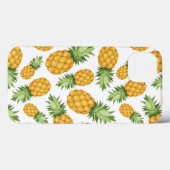 Cartoon Ananas-Muster Case-Mate iPhone Hülle (Rückseite (Horizontal))