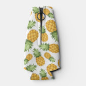 Cartoon Ananas-Muster Flaschenkühler (Rückseite)