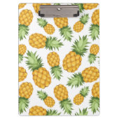 Cartoon-Ananas-Muster Klemmbrett (Vorderseite)