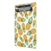 Cartoon-Ananas-Muster Mini Klemmbrett (Gewinkelt2)