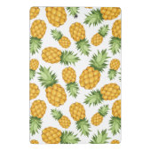 Cartoon-Ananas-Muster Mini Klemmbrett (Rückseite)