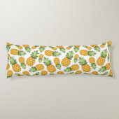 Cartoon-Ananas-Muster Seitenschläferkissen (Rückseite)