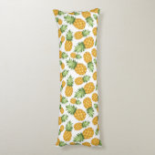 Cartoon-Ananas-Muster Seitenschläferkissen (Rückseite (Vertikal))