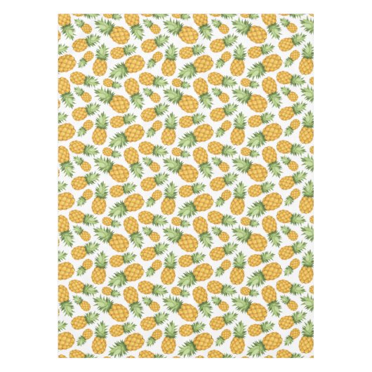 Cartoon-Ananas-Muster Tischdecke (Vorderseite)