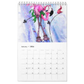 Cartoon Animals World - Funny Zeichnend - Kinder Kalender (Jan 2026)