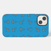 Cartoon-Anker-Set für Boote iPhone Hülle (Rückseite (Horizontal))