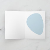 Cartoon Ankylosaurus Baby Karte (Innenseite)