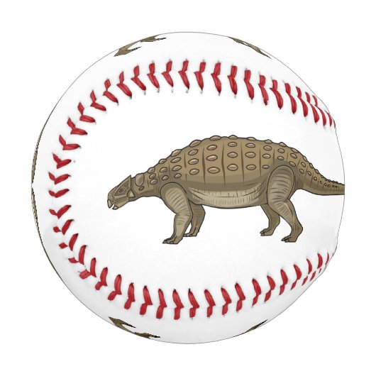 Cartoon Ankylosaurus Baseball (Vorderseite Links)