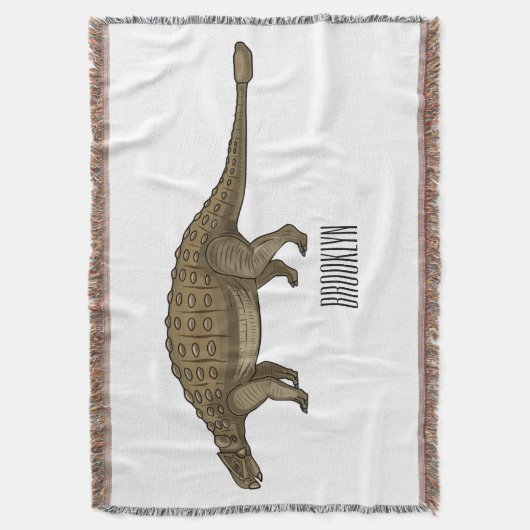 Cartoon Ankylosaurus Decke (Vorderseite Vertikal)