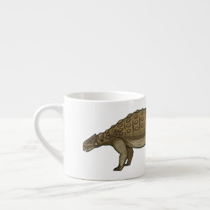 Cartoon Ankylosaurus Espressotasse