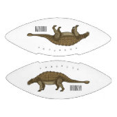 Cartoon Ankylosaurus Football (Paneele)