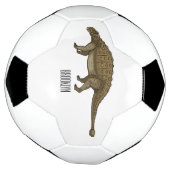 Cartoon Ankylosaurus Fußball (Gedreht)