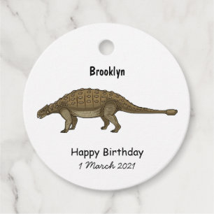 Cartoon Ankylosaurus Geschenkanhänger