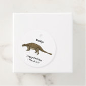 Cartoon Ankylosaurus Geschenkanhänger (Beispiel)