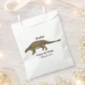 Cartoon Ankylosaurus Geschenktütchen (Ausgeschnitten)
