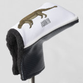 Cartoon Ankylosaurus Golf Headcover (3/4 Vorderseite)