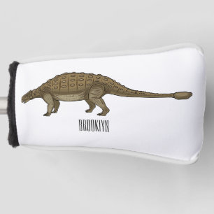 Cartoon Ankylosaurus Golf Headcover