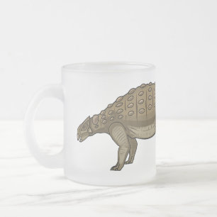 Cartoon Ankylosaurus Mattglastasse