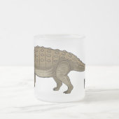 Cartoon Ankylosaurus Mattglastasse (Mittel)
