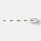 Cartoon Ankylosaurus Satinband (Vorderseite)