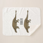 Cartoon Ankylosaurus Sherpadecke (Vorderseite (Horizontal))