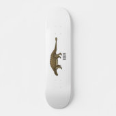 Cartoon Ankylosaurus Skateboard (Vorne)