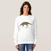 Cartoon Ankylosaurus Sweatshirt (Vorne ganz)