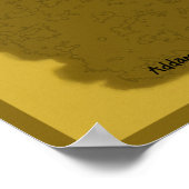 Cartoon Ape Poster (Ecke)